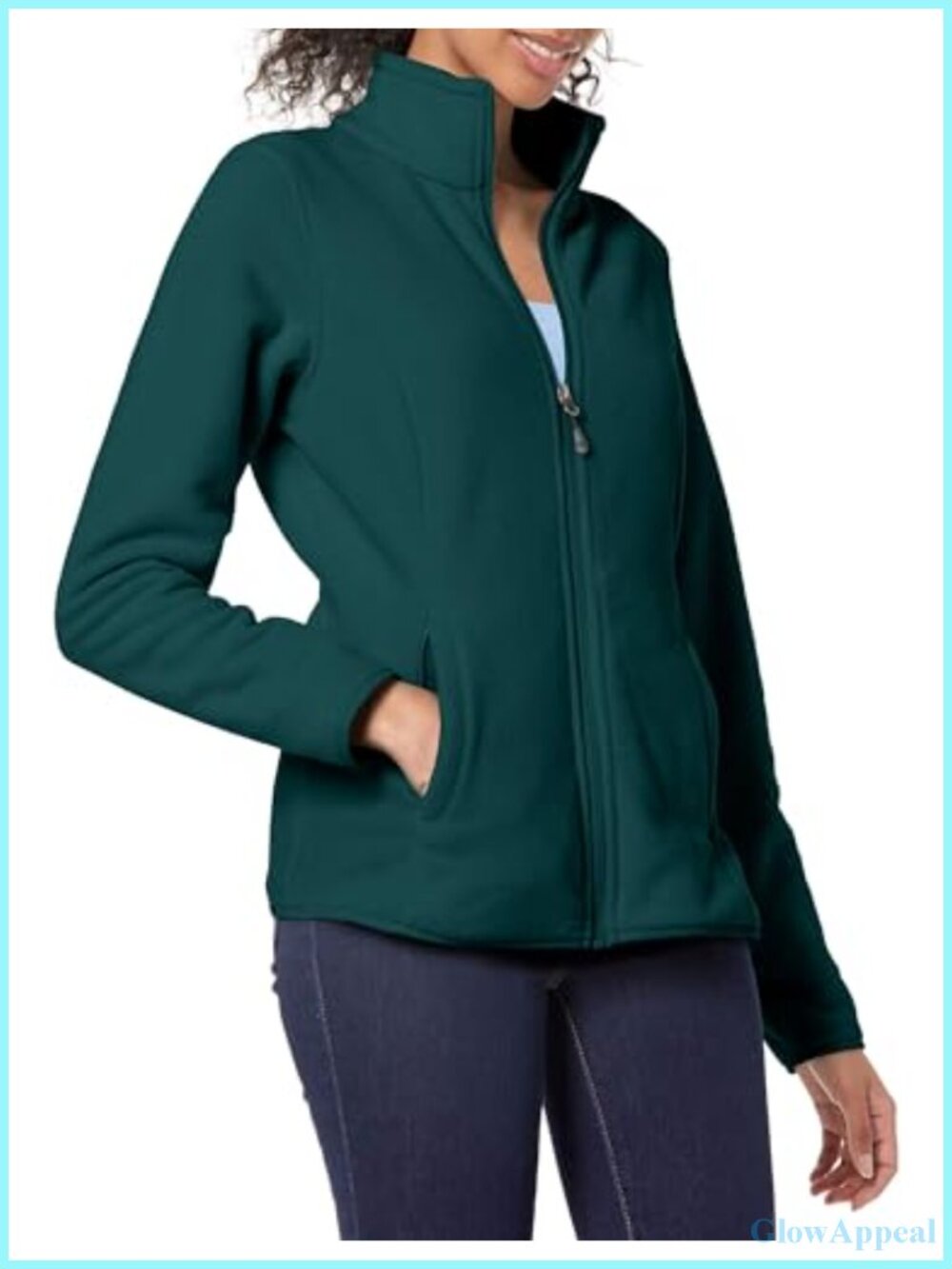 Women's Classic-Fit Full-Zip Polar Soft Fleece Jacket